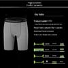 Men's Breathable Sweat-Wicking Compression Running Shorts for Outdoor Sports & Gym