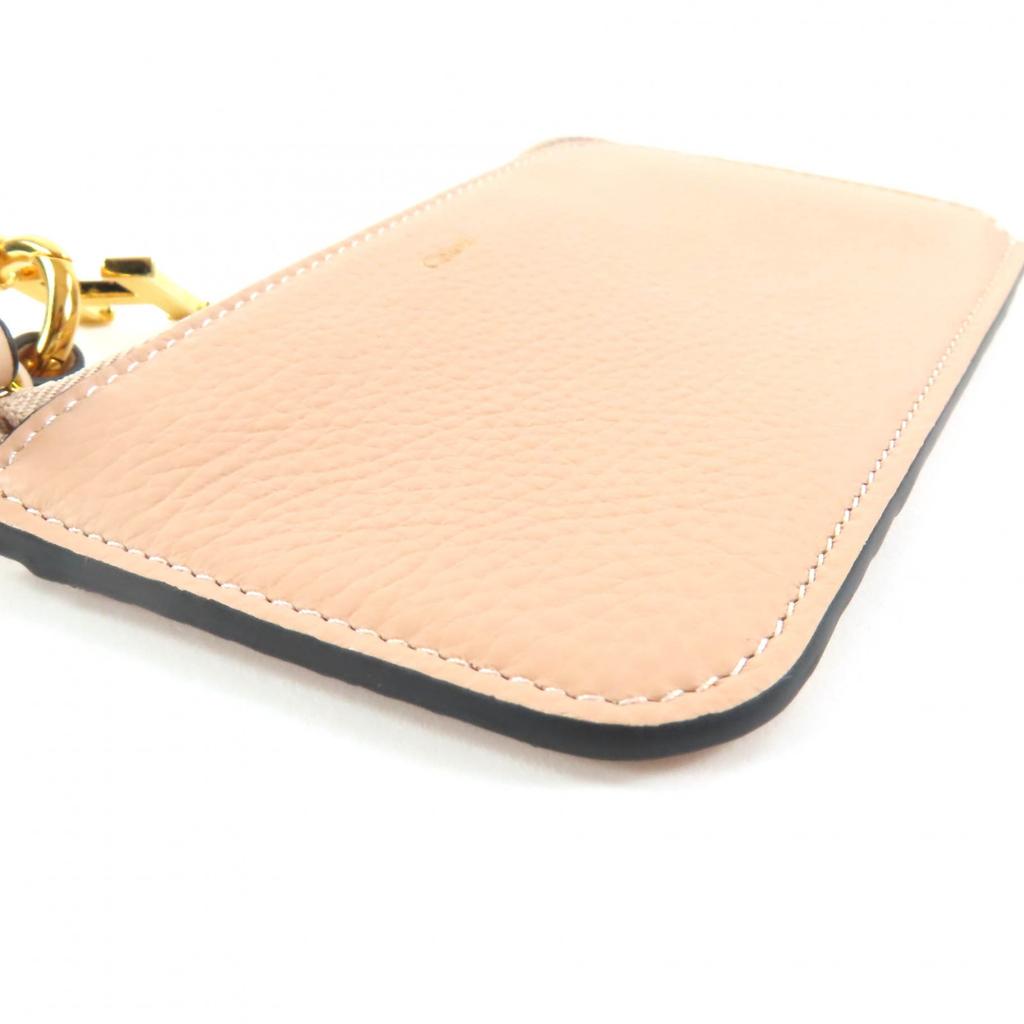 Pristine Chloe Card Case ALPHABET Perth pink leather Women CHC17AP716H9Q24L Used