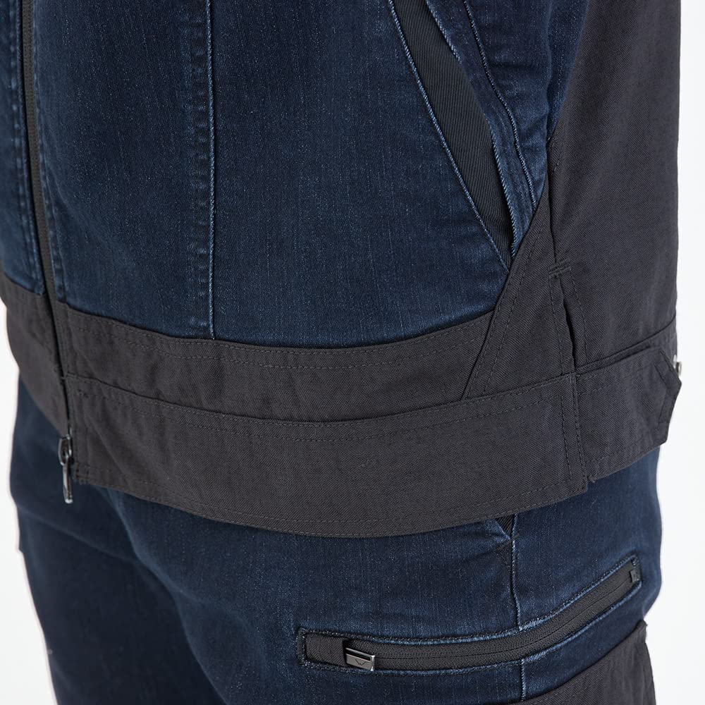 [CO-COS] RKN-6980 [ROCKEN BLACK KITE TOKYO] Stand-Up Blouson Indigo 4L