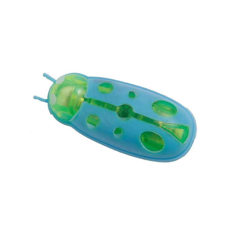 1PC Electric Bug Cat Toy Automatic Flip Battery Operated Pet Dog Beetle Playing Interactive Toy Interactive Cat Toy Pet Supplies