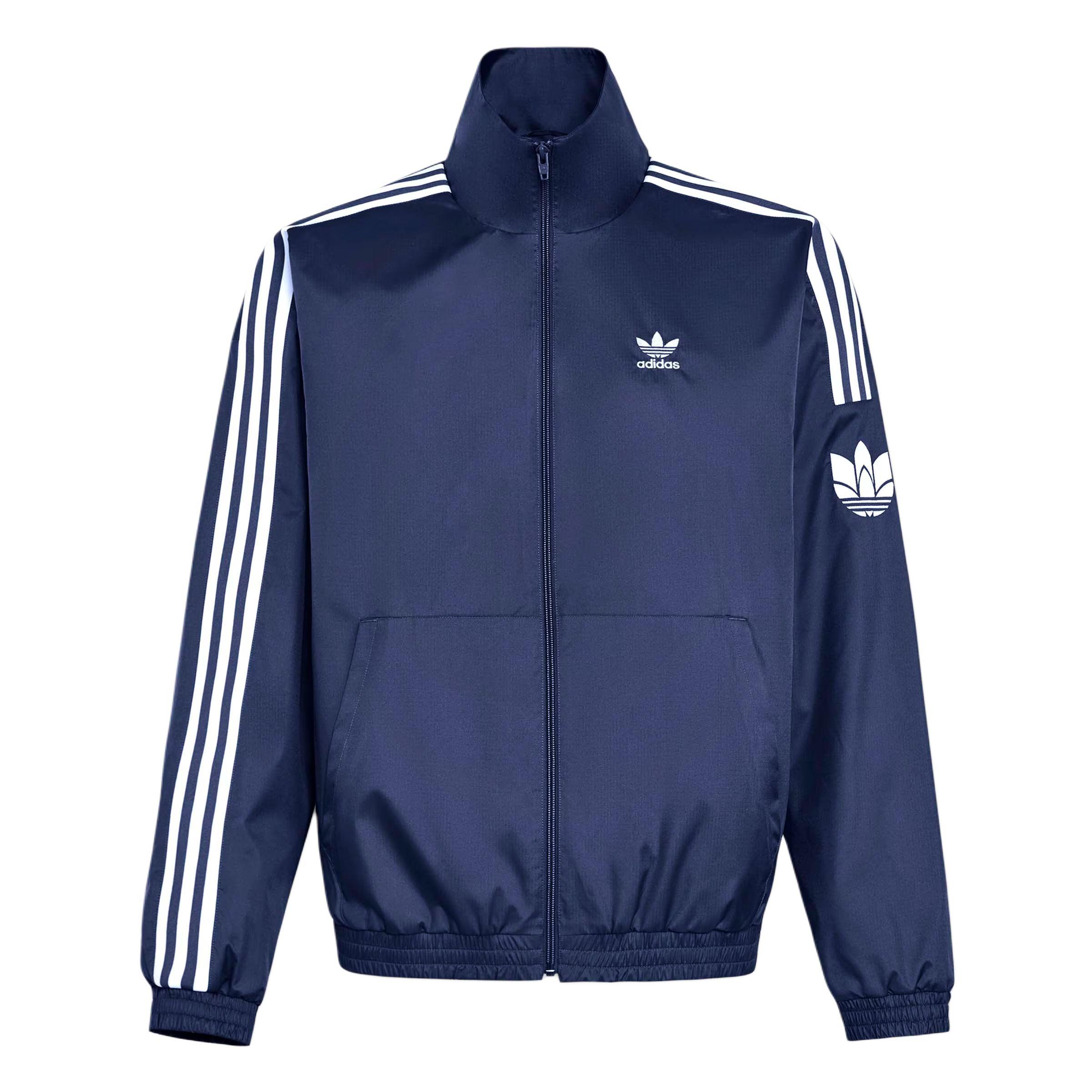 Adidas Originals Adicolor Track Top Three Stripe Sports Zip Long Sleeve Jacket Unisex Jacket KV8856 M