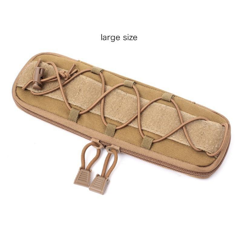 Taktisches Molle Multifunktions-EDC-Messer-Set Nylon-Messertasche Geeignet für Outdoor-Aktivitäten Wandern Jagdzubehör