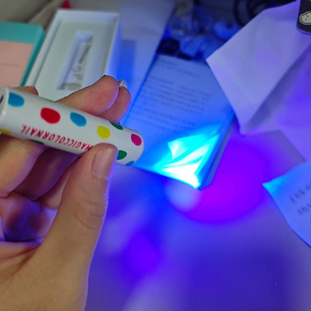 Thumb Light Nail Straight Light Handheld Small Portable Rechargeable Quick Drying Mini Phototherapy Lamp For Home Use