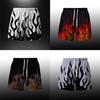 Flame Fire Muay Thai Boxing Kickboxing Shorts Pants 3D Print Fighting Training Unisex Men Women Quick Dry Fitness Gym Sport Workout Casual Streetwear