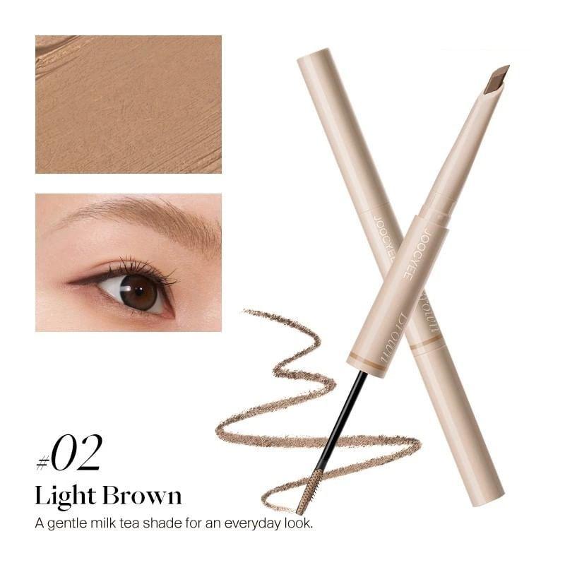 JOOCYEE - 2 In 1 Eyebrow Pencil & Cream - 3 Colors
