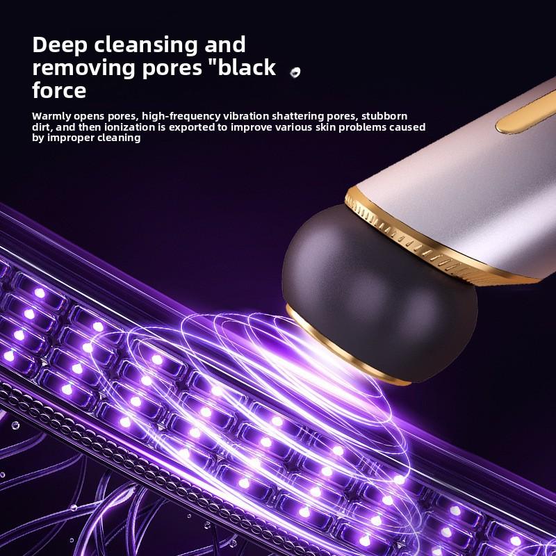 New Home Beauty Instrument Introducer, Red and Blue Light Cold and Hot Compress, Deep Cleansing Artifact, Blackhead Remover