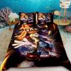 Duvet Cover Sonic Hedgehog Cartoon Bedding Set Comforter Cover with 2 Pillocase Bedroom Dormitory Best Gifts