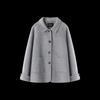 Women's Alpaca Wool Blend Double-Faced Winter Coat