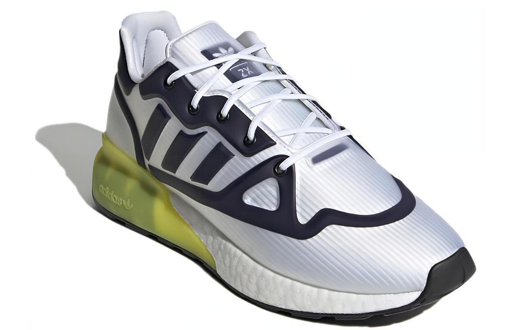 Zx 2K Adidas Originals Boost Futureshell 'Bianco Giallo Acido' G55509