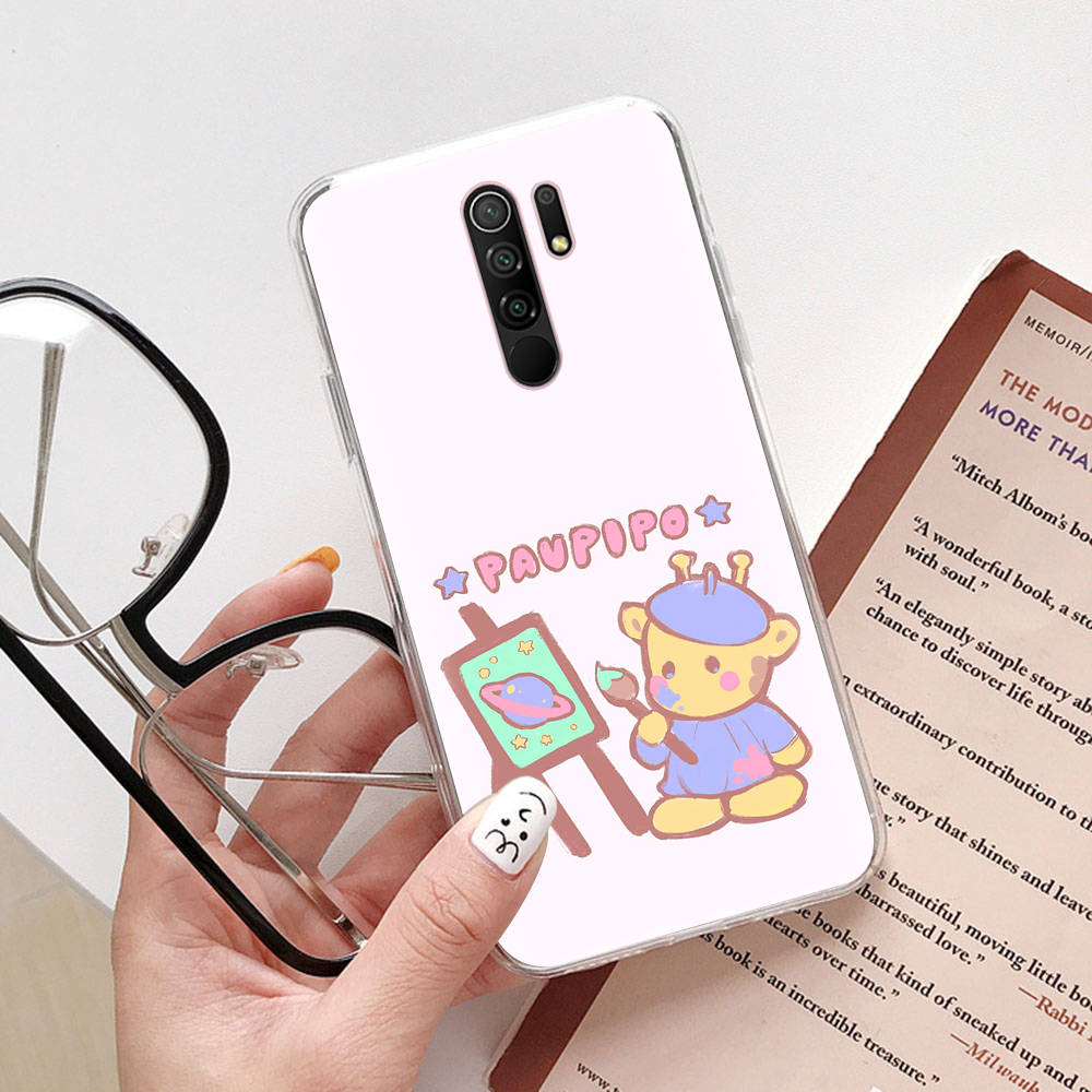 KT69 Kitty Friends Case for Samsung A04 A14 A23 A34 A54 M23 M33 M52 M53 Realme 10 9 C30S C35 C55 VIVO Y02S Y21 Y33S Y51 X80 Pro Clear Cover
