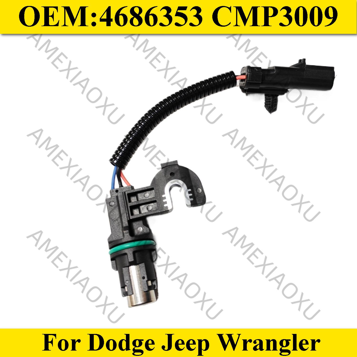 

Well 1 Pc Camshaft Position Sensor 4686353 CMP3009 ABS Car Accessories For Dodge Jeep Wrangler AMEXIAOXU 1 Pc