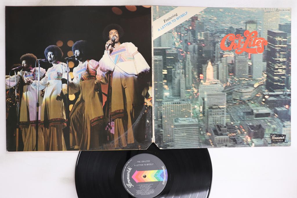LP Record CHILITES  A Letter To Myself BL754188 BRUNSWICK 1973 US SoulFunk Used