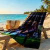 Messi Customize Text Beach Towel Super Soft & Absorbent Suitable for Sports Travel Swimming Yoga Bathroom Beach And Pool