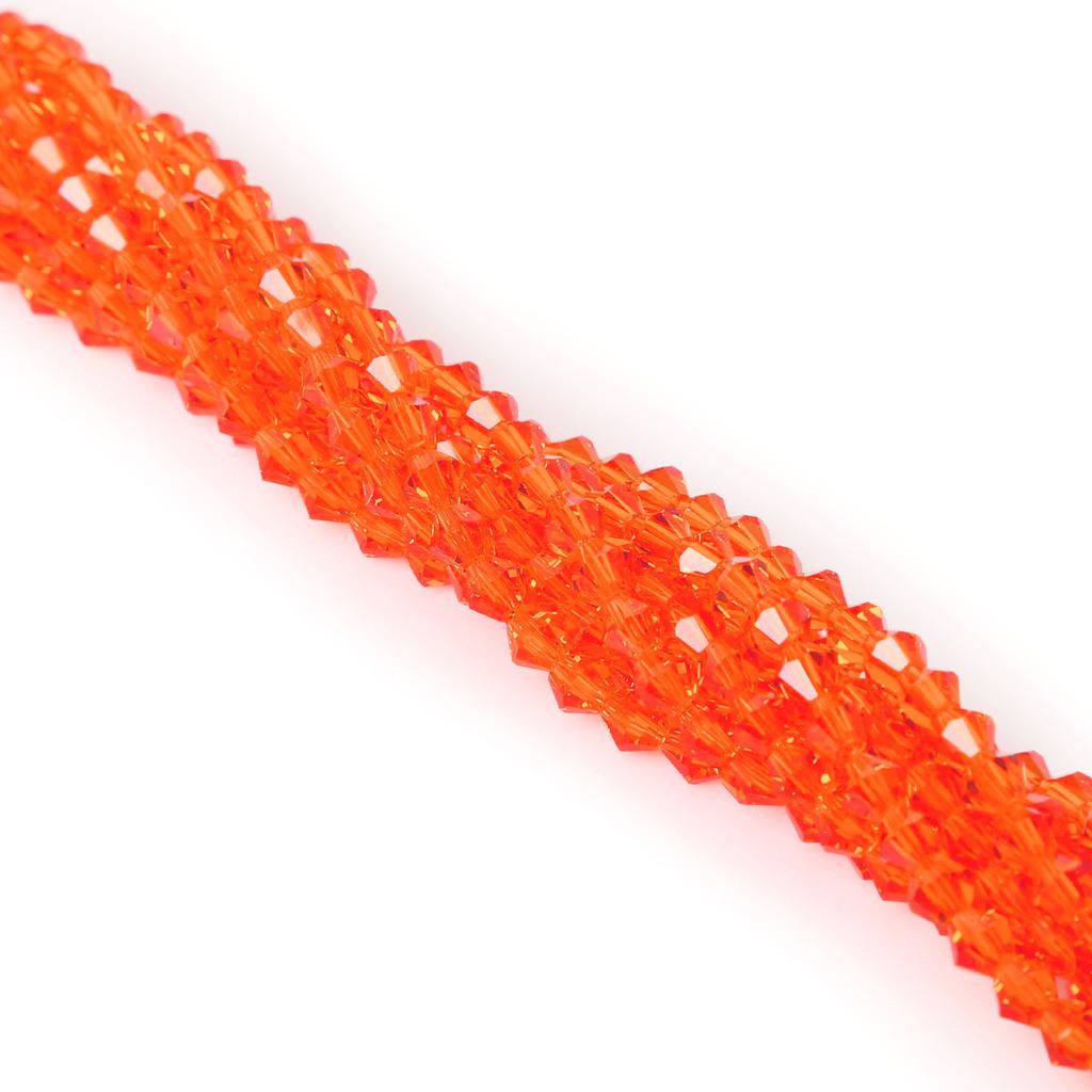 4mm Faceted Rhombus Crystal Beads Glass Beads DIY Handmade Beads Loose Beads Material Hair Jewelry Accessories Beads for Jewelry Making