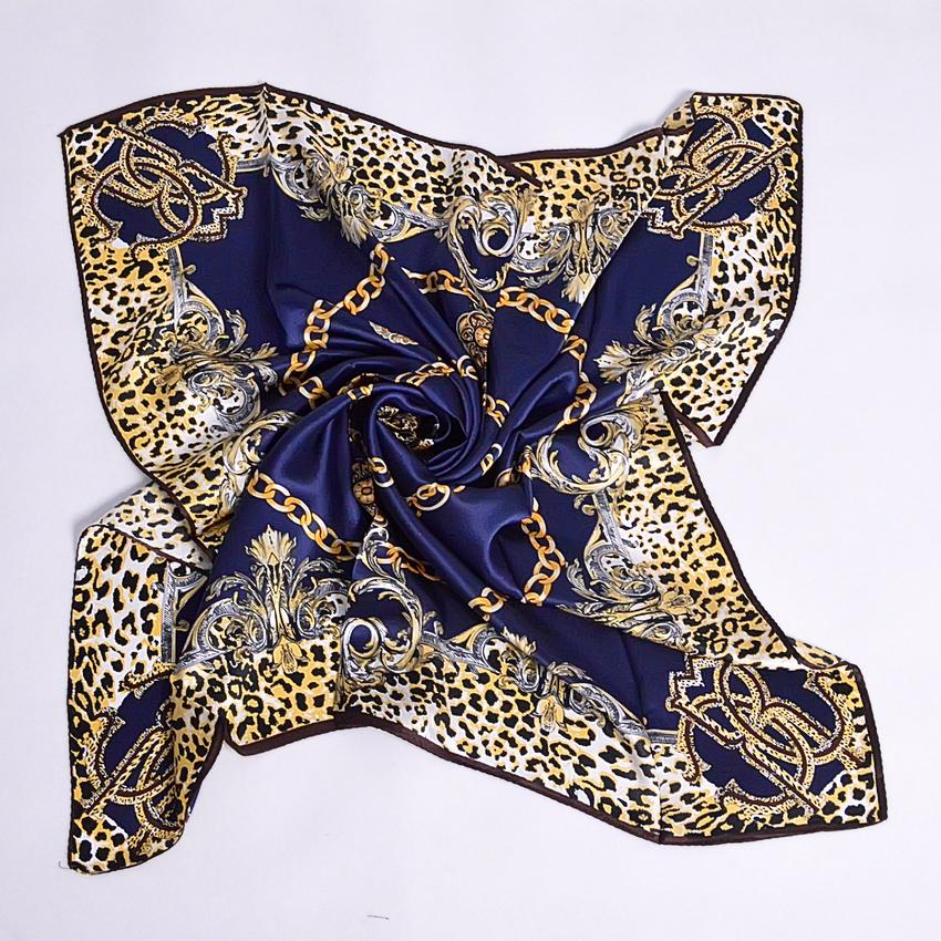 

Blue Red Orange Silk Scarf 90*90cm Large Square Wraps Scarves Spring Summer Ladies 100% Mulberry Silk Shawl Scarf cachecois 90x90cm