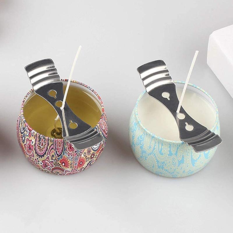 5/10PCS Candle Wick Holder DIY Accessories Metal Candle Wicks Holder Centering Device Candle Making Kit Melt Core Auxiliary Tool