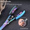 1Pc Multi-functional Fishing Pliers Anti-Slip Stainless Steel Fishing Line Cutter Tied Hooks Pliers Portable Split Ring Opener