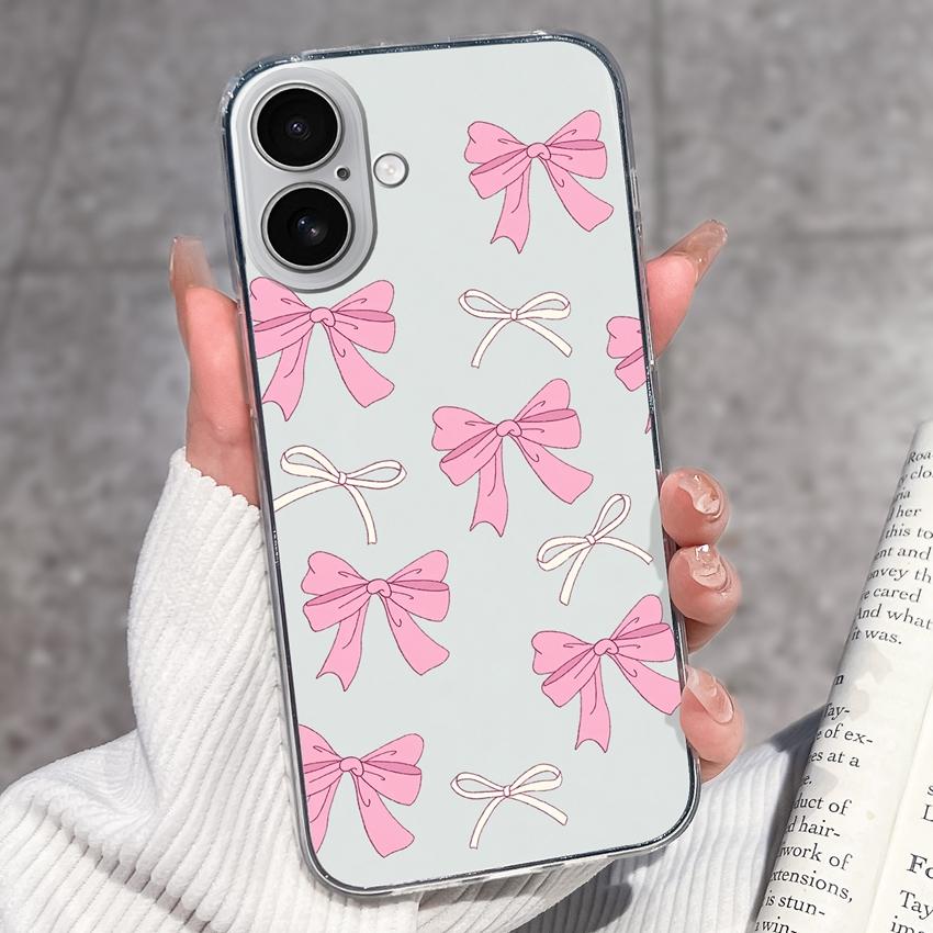 For iPhone 17 Air 16 15 14 13 Pro Max Plus 16e Luxury Clear Phone Case Cute Couple Piggy Pattern Soft Silicone Anti Slip Shell For iPhone Bumper Cover