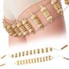 Wooden Massage Roller Rope Eliminate Local Fat Lymphatic Drainage Massager  Neck