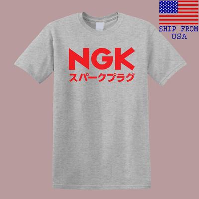 NGK Motorcycle Company Men's Grey T-Shirt Size S-5XL Unisex T-Shirt