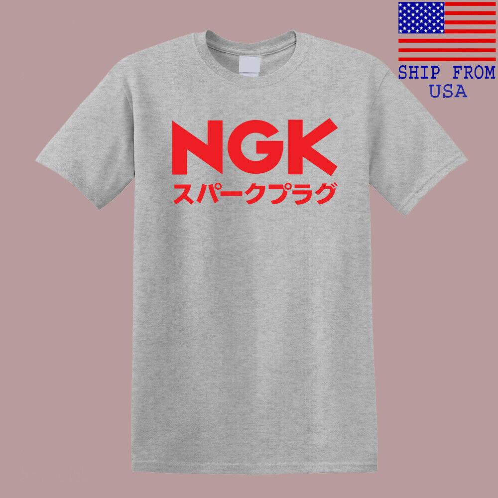 NGK Motorcycle Company Men s Grey T-Shirt Size S-5XL Unisex T-Shirt L
