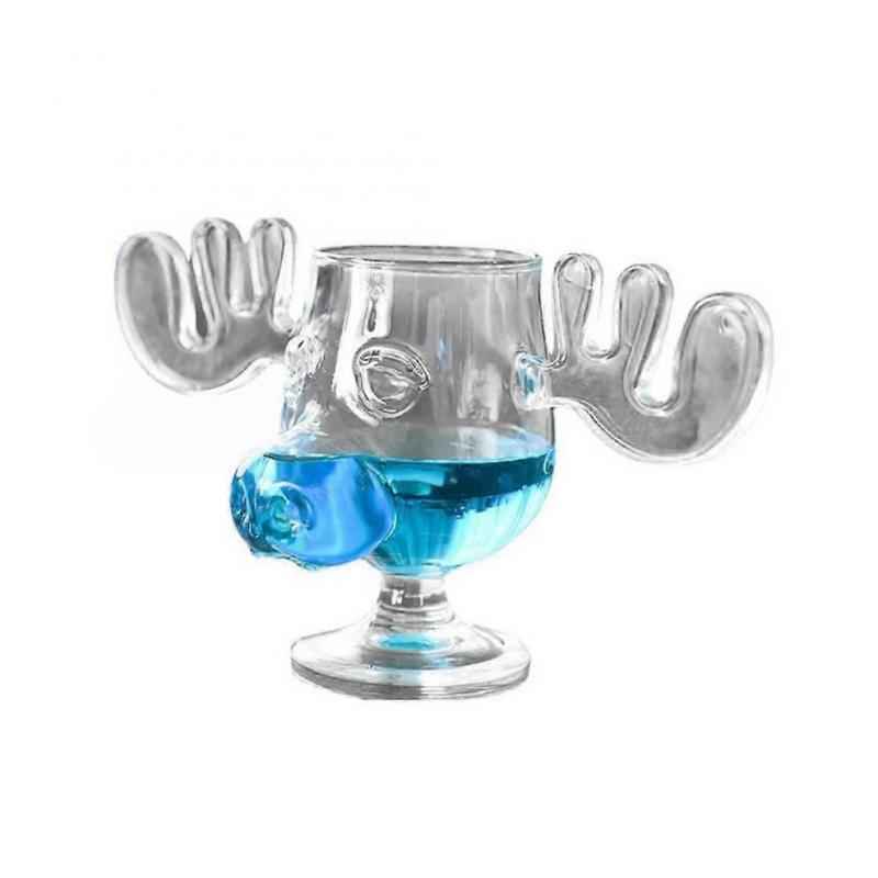 Christmas Vacation Cup Set Glass Cup Holiday Glassware compatible with Drinks, Beverages Holds 8 Oun