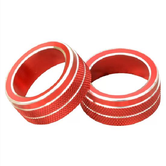 Dashboard Console Air Condition Knob Red Trim For Toyota Corolla Cross -2026
