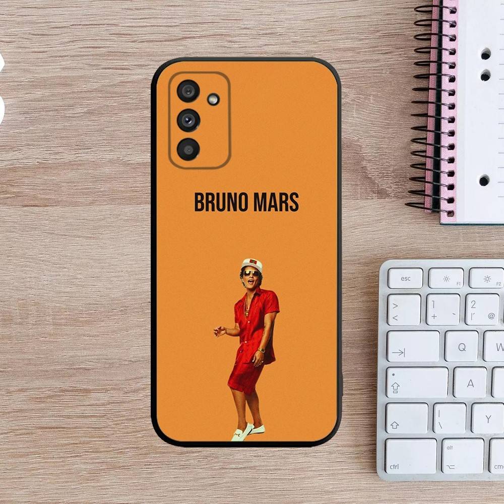 B-Bruno M-Mars Singer Phone Case For Samsung Galaxy A13,A21s,A22,A31,A32,A52,A53,A71,A80,A91 Soft Black Cover