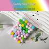 Colorful High-Elastic DIY Polyester Pompon Balls - Multi-color Decorative Accessories