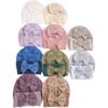 Summer New Baby Jacquard Hat Headband Set, Bow Headband Combination, Girl Cute Hat