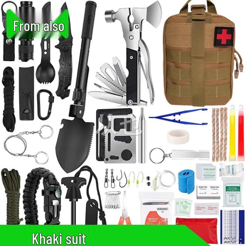 Outdoor Emergency Survival Gear Set