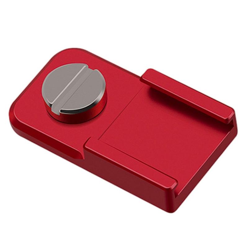

Universal Hot Shoe Mount Adapters Aluminum Alloy Stainless Steel Locking Knob 1/4inch Screw Hole For DSLR Camera Microphones LED Light Tripods Access 1