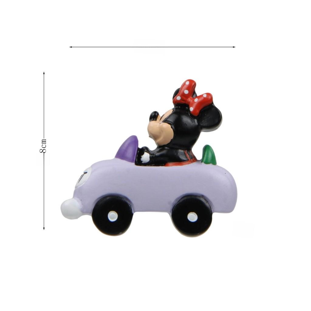 Mickey Mouse Drive A Car Resin Creative Refrigerator Magnet With Magnetic Base For Kids And Giftgiving