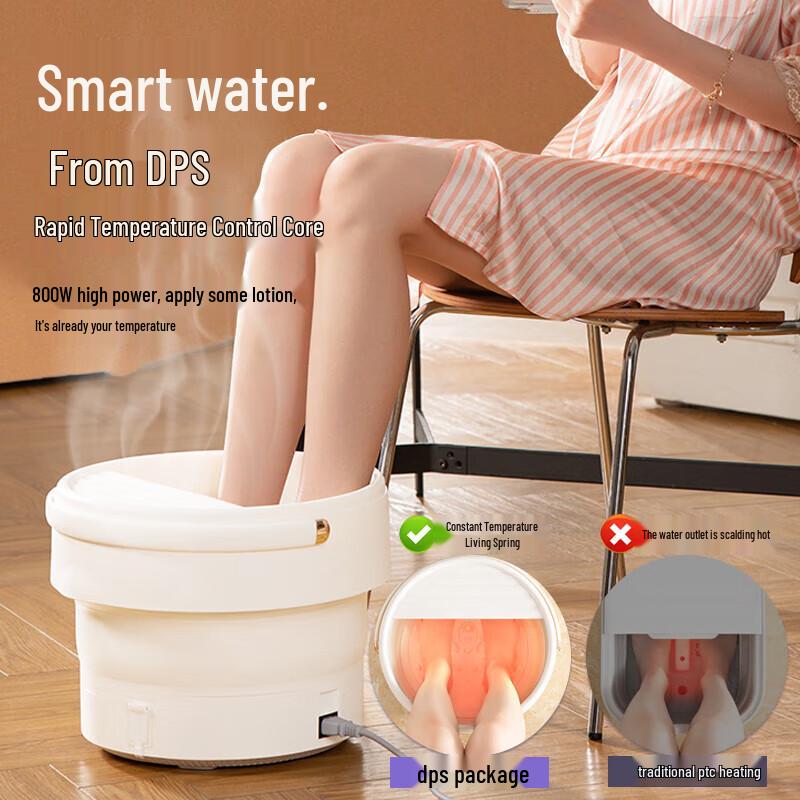 HEZHENG Deep Foot & Leg Spa Basin with Heating and Massage