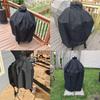 Barbecue Cover Round Grill Cover with Portable Outdoor Windproof Barbecue Grill Waterproof Cover Barbecue Grill Dustproof Cover