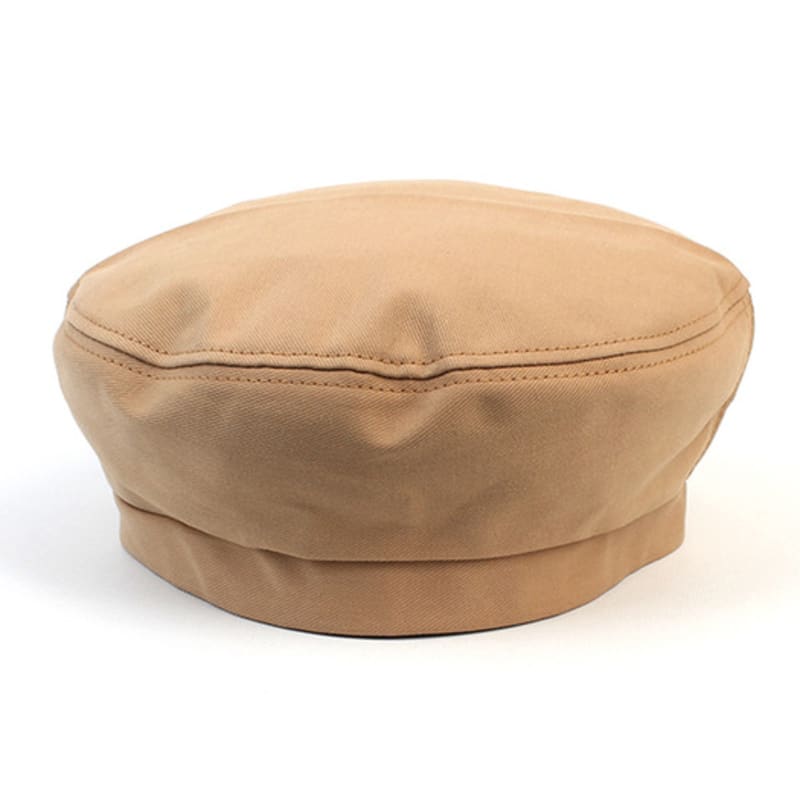 Universal chemistry Simple Cotton Beige Beret Beret