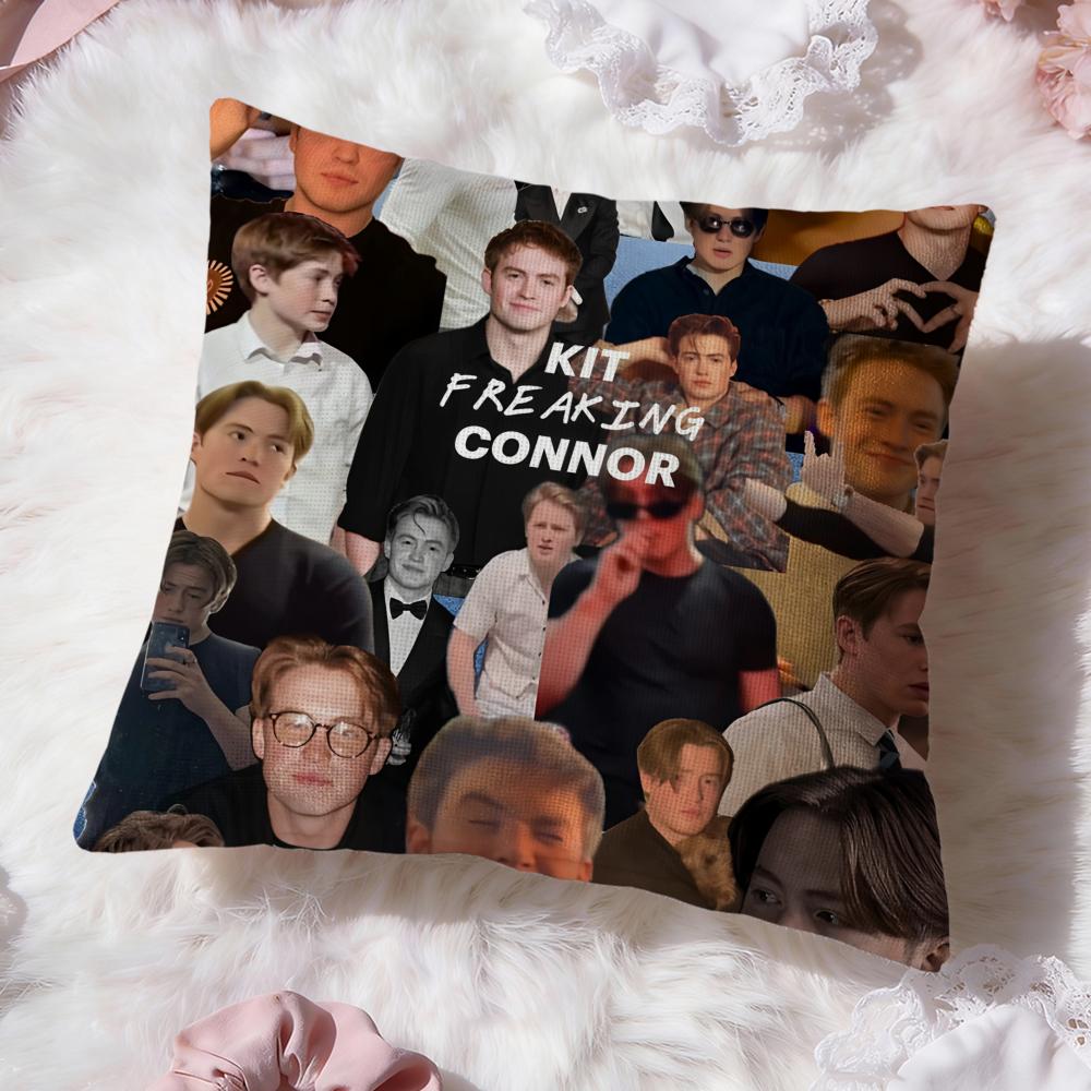 actor K-Kit C-Connor Cushion Cover Premium Comfort Reversible Pillow Cove -Two in One Design for Any Room & Car Interior