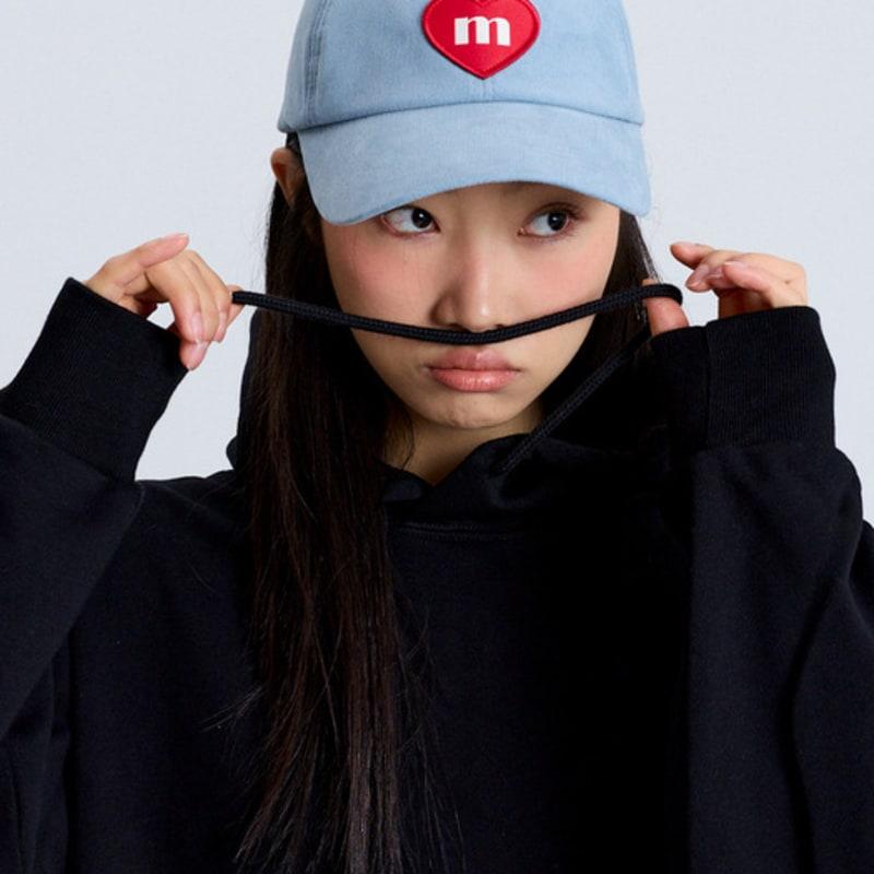 

macni CORDUROY HEART DEEP BALL CAP SKY BLUE SKY BLUE_FREE