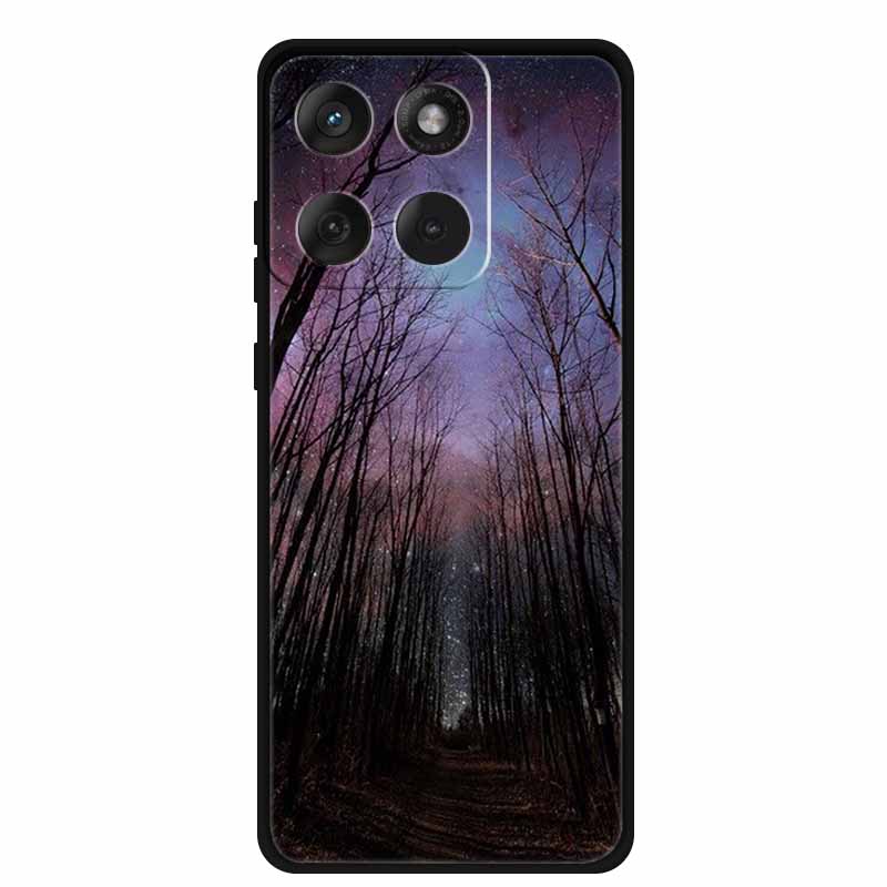 Phone Case For Motorola Edge 70 5G 2025 Back Cover Case Black Silicone Soft Funda Para For Motorola Moto X70 Air 5G Case Coque