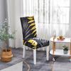 1/2/4/6/8pc Spandex Chair Cover Elastic Home Restarant Hotel Floral Printed Chair Slipcover Polyester Stretch Fabric Chair Cover