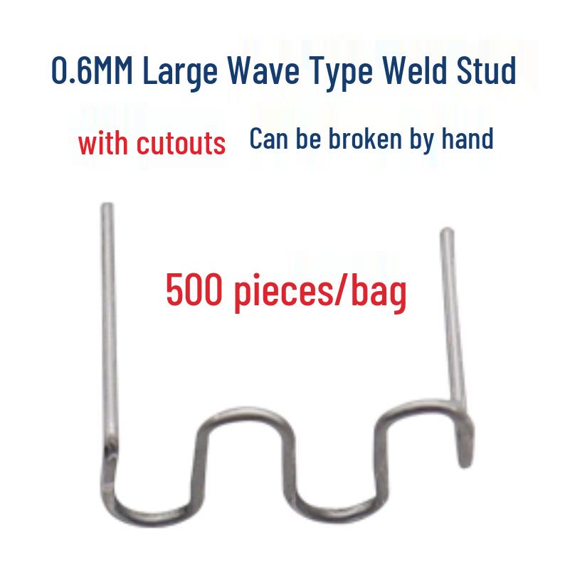 Car Bumper Repair Welding Nails Kit - Plastic Parts & Hot Melt Rivets