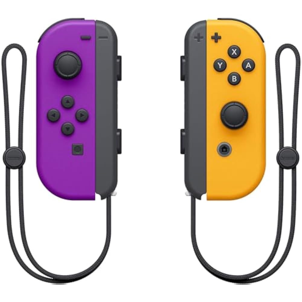 [Genuine Nintendo] Joy-Con (L) Neon Purple/ (R) Neon Orange