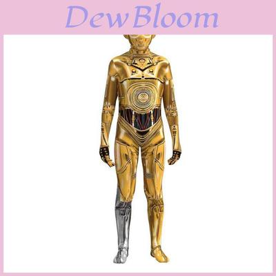 Kostium Cosplay Robota Gwiezdnych Wojen Z Cyfrowym Nadrukiem Na Halloween Dla Dzieci I Dorosłych