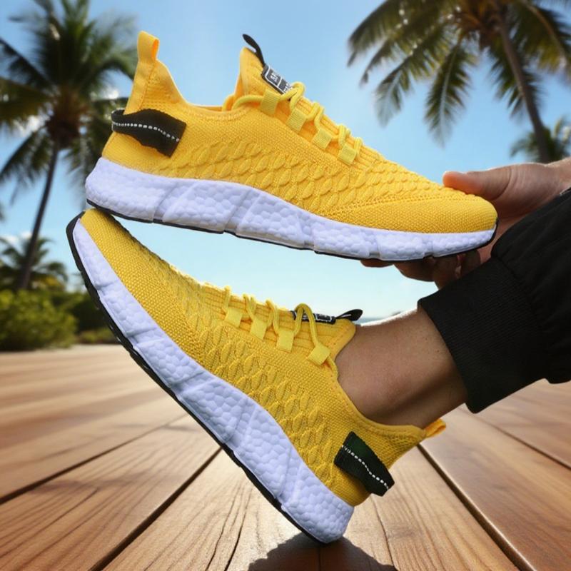 

Hot Selling Men s Running Shoes Breathable Soft Sole Lightweight Mesh Walking Shoe Fashion Walking Shoes 2025 New Men s Sneakers 36