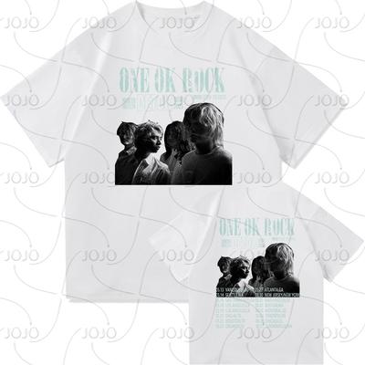 Tricou One Ok Rock DETOX Tour 2025 Modă Haine Bărbați/femei Vintage Harajuku Haine cu uscare rapidă Tricouri punk