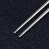 Stainless Steel Chopsticks Reusable Household Round Metal Chop Sticks Japanese Sushi Food Stick Kitchen Tableware Cutlery