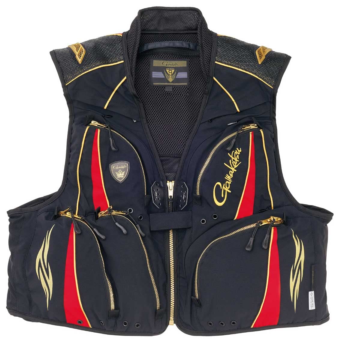 

Жилет Gamakatsu Gore-Tex Infinium TM Windstopper Half Mesh GM2323 черный S