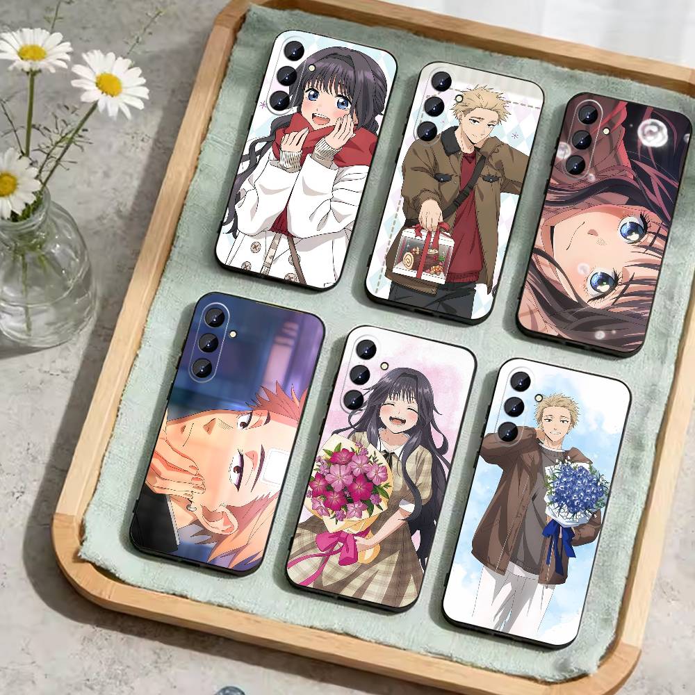 Rintaro Tsumugi K-Kaoruko Waguri Phone Case For Samsung Galaxy A73,A21s,A22,A31,A52,A53,A71,A41Soft Black Shell