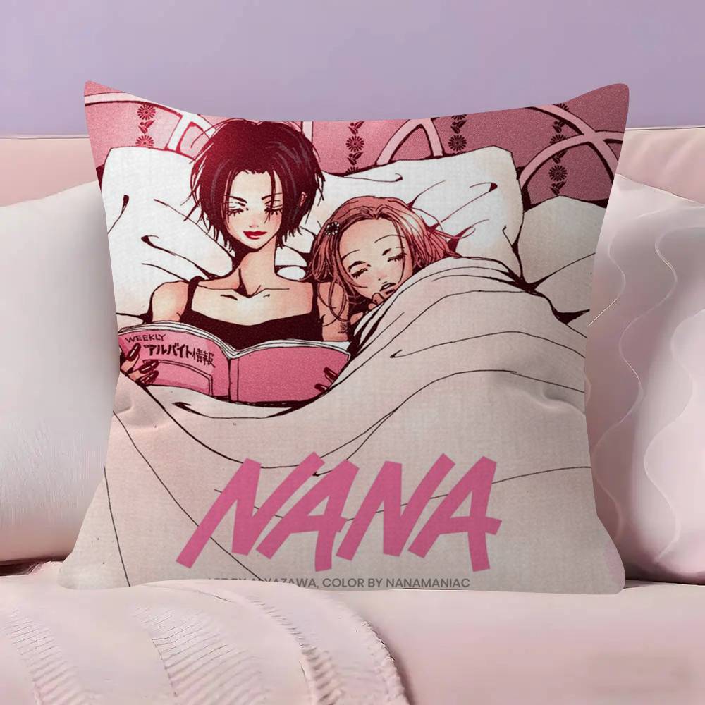 Anime nana cool girl  Cushion Cover 30x50 Polyester Sofa Cushions Decorative Throw Pillows Home Decoration Pillowcover