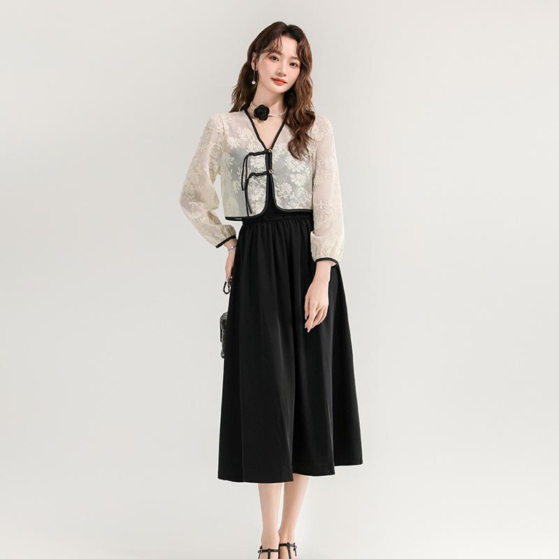 

Летний Сладкий Кружевной Топ и Платье на Бретелях-Спагетти M